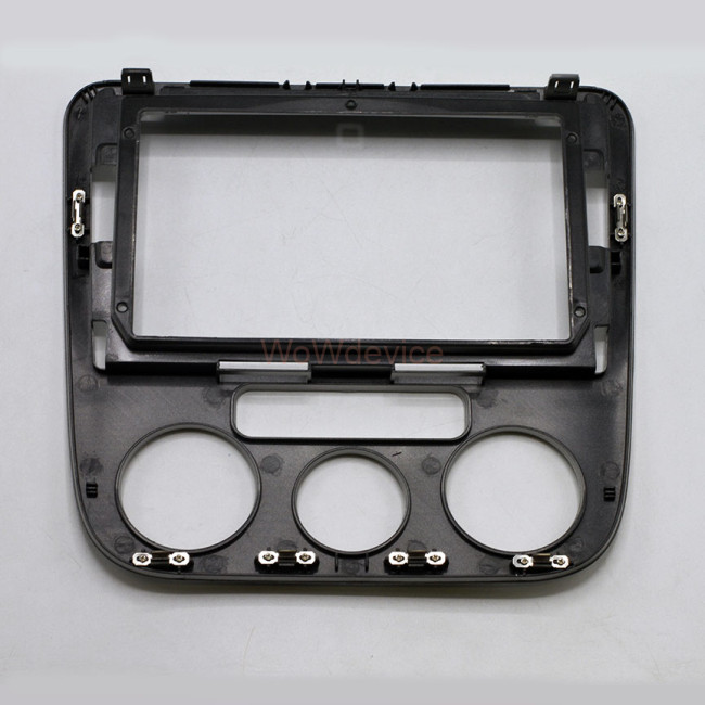 Рамка магнитолы 9.0" (цв.Серебро) для VOLKSWAGEN Scirocco 2009-2014 Кондиционер AC / Ver.2 Рамка магнитолы 9.0" (цв.Серебро) для VOLKSWAGEN Scirocco 2009-2014 Кондиционер AC / Ver.2