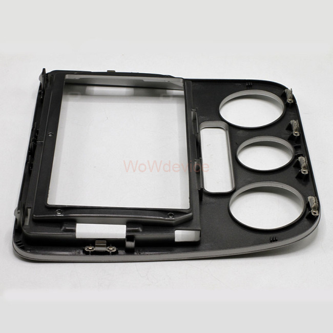 Рамка магнитолы 9.0" (цв.Серебро) для VOLKSWAGEN Scirocco 2009-2014 Кондиционер AC / Ver.2 Рамка магнитолы 9.0" (цв.Серебро) для VOLKSWAGEN Scirocco 2009-2014 Кондиционер AC / Ver.2