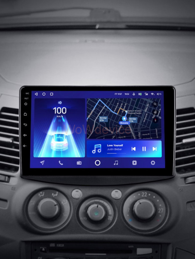 Штатная магнитола Teyes CC2 Plus 4/64 Mitsubishi Grandis 1 (2003-2010) F1