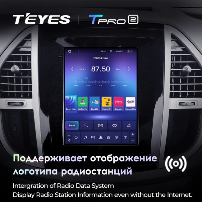 Штатная магнитола Tesla style Teyes TPRO 2 3/32 Mercedes Benz Vito 3 W447 2014-2020