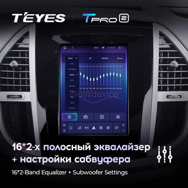 Штатная магнитола Tesla style Teyes TPRO 2 3/32 Mercedes Benz Vito 3 W447 2014-2020