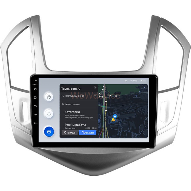 Штатная магнитола Teyes X1 4G 2/32 Chevrolet Cruze J300 J308 (2012-2015)