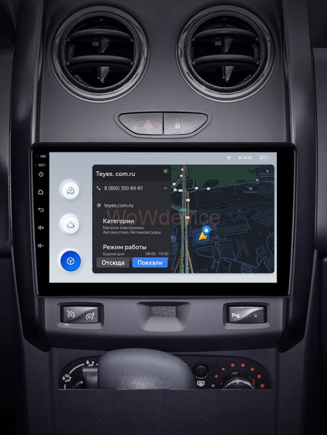 Штатная магнитола Teyes X1 4G 2/32 Renault Duster (2015-2018)