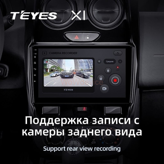 Штатная магнитола Teyes X1 4G 2/32 Renault Duster (2015-2018)