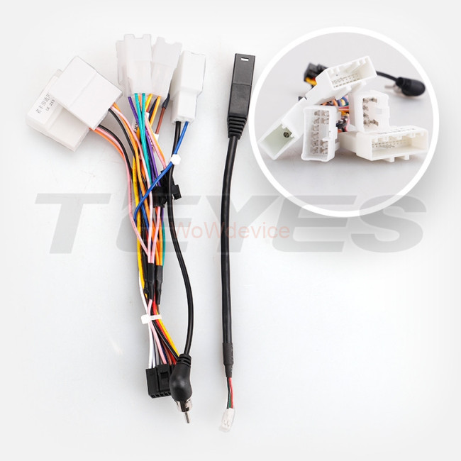 Установочный комплект Teyes для Toyota Prius 3 XW30 (2009-2015) Правый руль