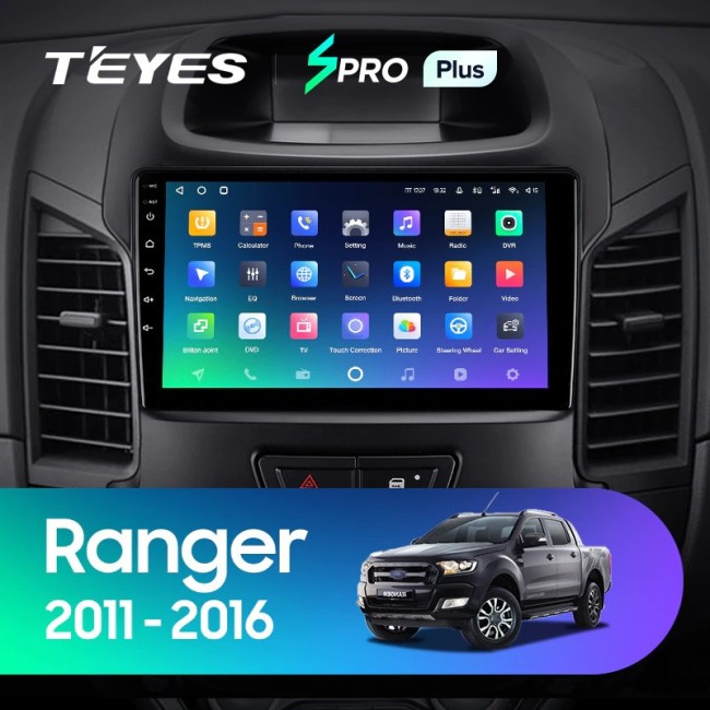 Штатная магнитола Teyes SPRO Plus 3/32 Ford Ranger (2011-2016) (F2)