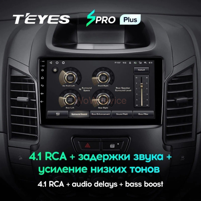 Штатная магнитола Teyes SPRO Plus 3/32 Ford Ranger (2011-2016) (F2)