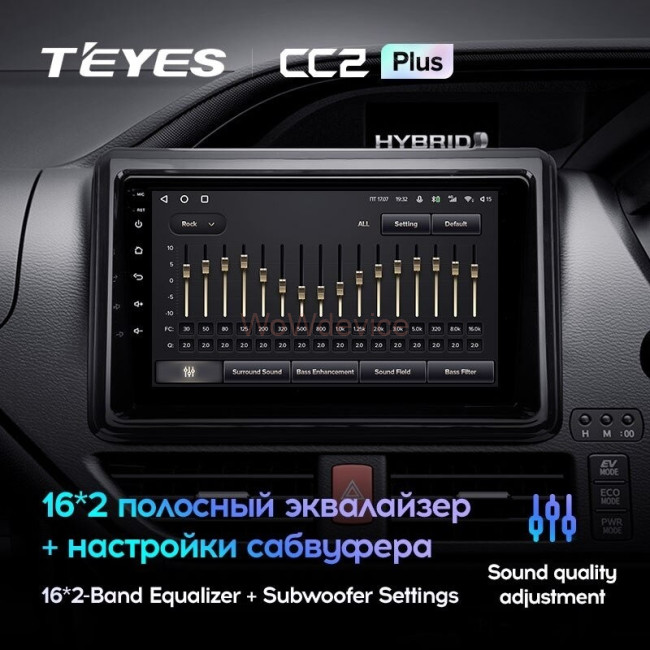 Штатная магнитола Teyes CC2 Plus 4/64 Toyota Noah R80 (2014-2020) Штатная магнитола Teyes CC2 Plus 4/64 Toyota Noah R80 (2014-2020)