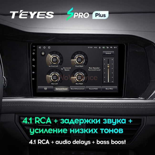Штатная магнитола Teyes SPRO Plus 4/64 Volkswagen Jetta 7 (2018-2022)
