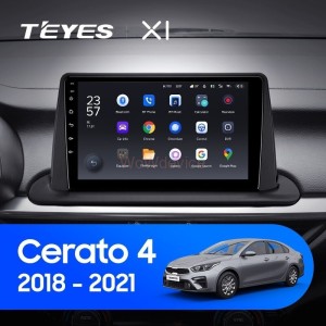 Штатная магнитола Teyes X1 4G 2/32 Kia Cerato 4 (2018-2021)