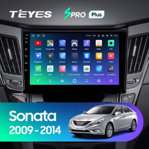 Штатная магнитола Teyes SPRO Plus 6/128 Hyundai Sonata 6 YF (2009-2014) Тип-B