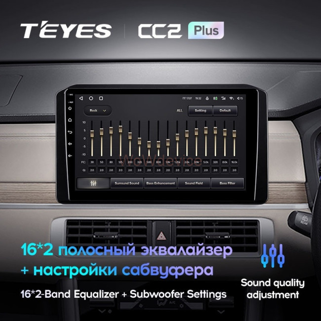 Штатная магнитола Teyes CC2L Plus 1/16 Mitsubishi Xpander (2021-2022) Правый руль