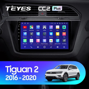 Штатная магнитола Teyes CC2 Plus 3/32 Volkswagen Tiguan 2 (2016-2018) Тип-B