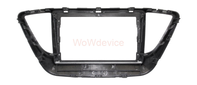 Рамка магнитолы 9.0" (цв.Серебро) для HYUNDAI Solaris, Verna 2017-2020; Accent 2017+ Рамка магнитолы 9.0" (цв.Серебро) для HYUNDAI Solaris, Verna 2017-2020; Accent 2017+