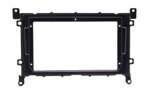 Рамка магнитолы 9.0" (цв.Глянцевый Черный) для TOYOTA Prius 2018+