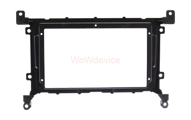 Рамка магнитолы 9.0" (цв.Глянцевый Черный) для TOYOTA Prius 2018+