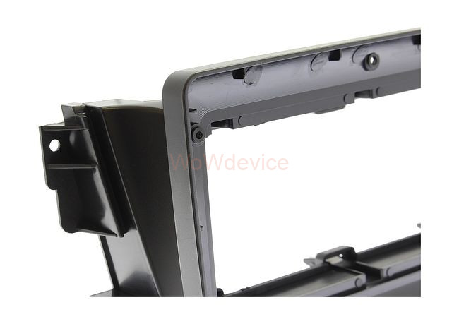 Рамка магнитолы 10.2" (цв.Черный) для TOYOTA Caldina (T240) 2002-2007