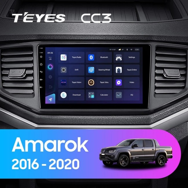 Штатная магнитола Teyes CC3 6/128 Volkswagen Amarok 1 (2016-2020)