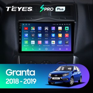 Штатная магнитола Teyes SPRO Plus 3/32 LADA Granta Cross (2018-2019)