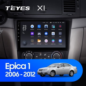 Штатная магнитола Teyes X1 4G 2/32 Chevrolet Epica 1 (2006-2012)