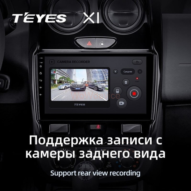 Штатная магнитола Teyes X1 4G 2/32 Renault Duster (2015-2020)