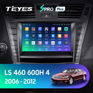 Штатная магнитола Teyes SPRO Plus 4/32 Lexus LS460 LS600H XF40 4 (2006-2012) (A)