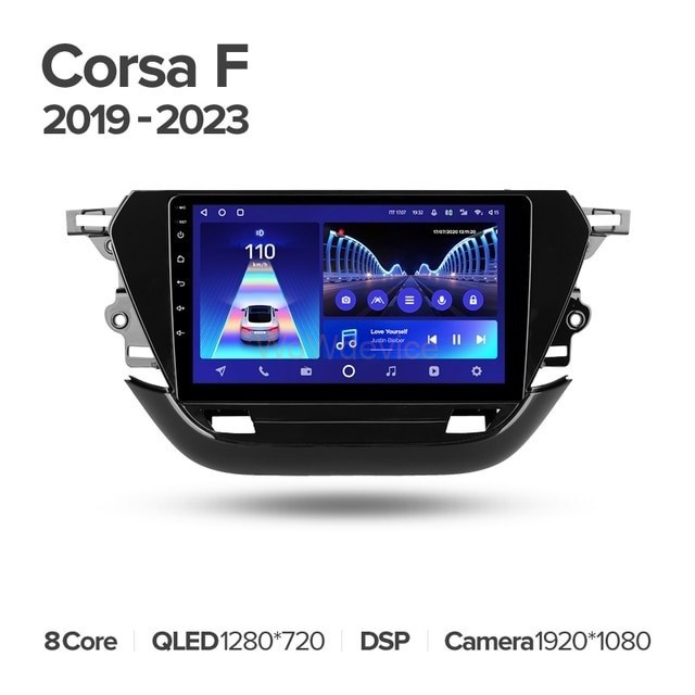 Штатная магнитола Teyes CC2 Plus 4/64 Toyota GT 86 (2012-2016) Правый руль