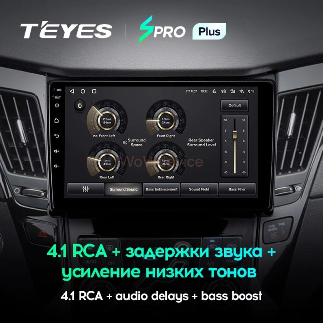 Штатная магнитола Teyes SPRO Plus 4/64 Hyundai Sonata 6 YF (2009-2014) Тип-B Штатная магнитола Teyes SPRO Plus 4/64 Hyundai Sonata 6 YF (2009-2014) Тип-B