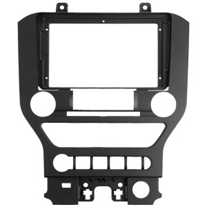 Рамка магнитолы 9.0" (цв.Черный) для FORD Mustang 2015+ Левый руль / ver.1