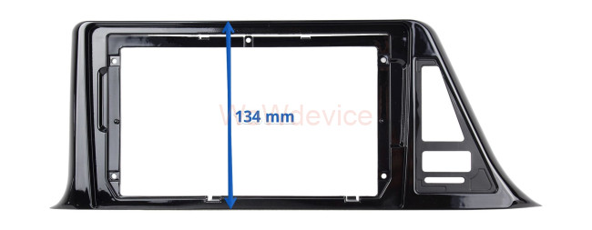 Рамка магнитолы 9.0" (цв.Глянцевый Черный) для TOYOTA C-HR 2016+ Рынок США / Левый руль Рамка магнитолы 9.0" (цв.Глянцевый Черный) для TOYOTA C-HR 2016+ Рынок США / Левый руль