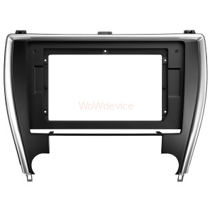 Рамка магнитолы 10.2" (цв.Черный) для TOYOTA Camry (Америка) 2015+