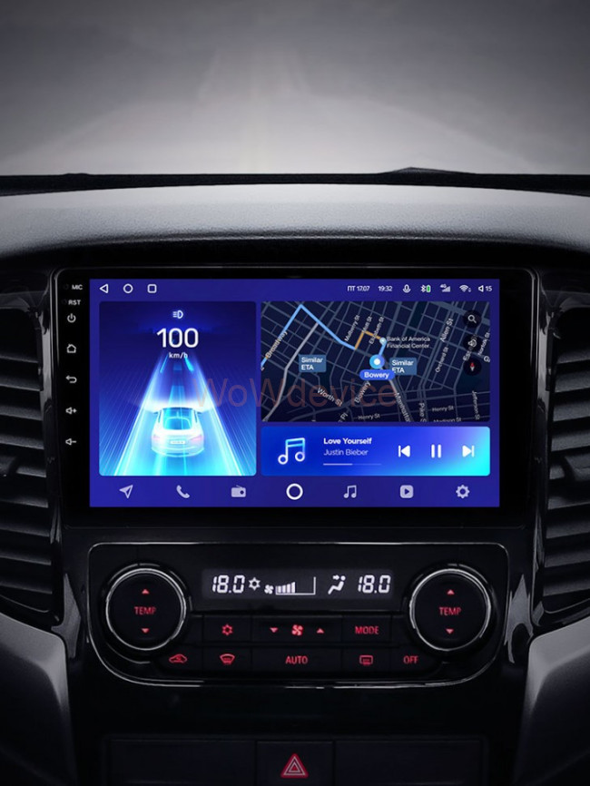 Штатная магнитола Teyes CC2 Plus 4/64 Mitsubishi L200 5 (2015-2019) климат контроль F2 Штатная магнитола Teyes CC2 Plus 4/64 Mitsubishi L200 5 (2015-2019) климат контроль F2