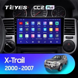Штатная магнитола Teyes CC2 Plus 6/128 Nissan X-Trail T30 (2000-2007)