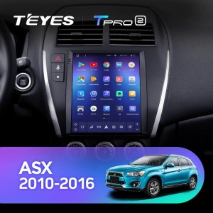 Штатная магнитола Tesla style Teyes TPRO 2 3/32 Mitsubishi ASX 1 2010-2016 Тип-В
