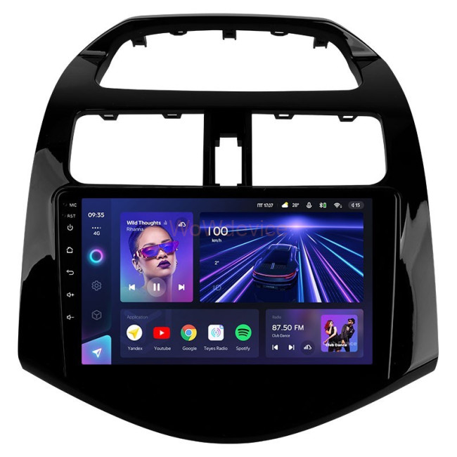 Штатная магнитола Teyes CC3 3/32 Chevrolet Spark M300 (2009-2016) Штатная магнитола Teyes CC3 3/32 Chevrolet Spark M300 (2009-2016)