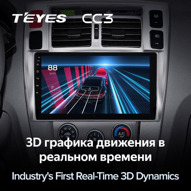 Штатная магнитола Teyes CC3 6/128 Hyundai Tucson 1 (2004-2009)