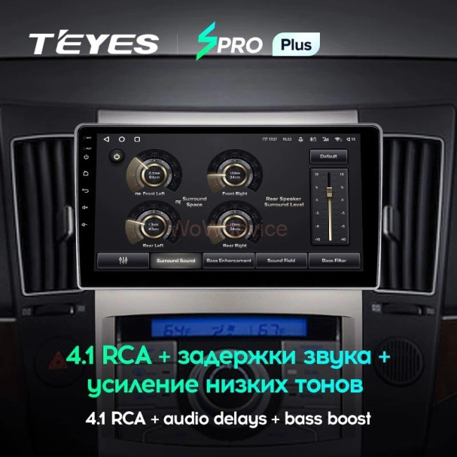 Штатная магнитола Teyes SPRO Plus 3/32 Hyundai ix55 (2006-2015) Штатная магнитола Teyes SPRO Plus 3/32 Hyundai ix55 (2006-2015)