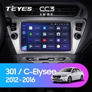 Штатная магнитола Teyes CC3 4/64 Peugeot 301 Тип B