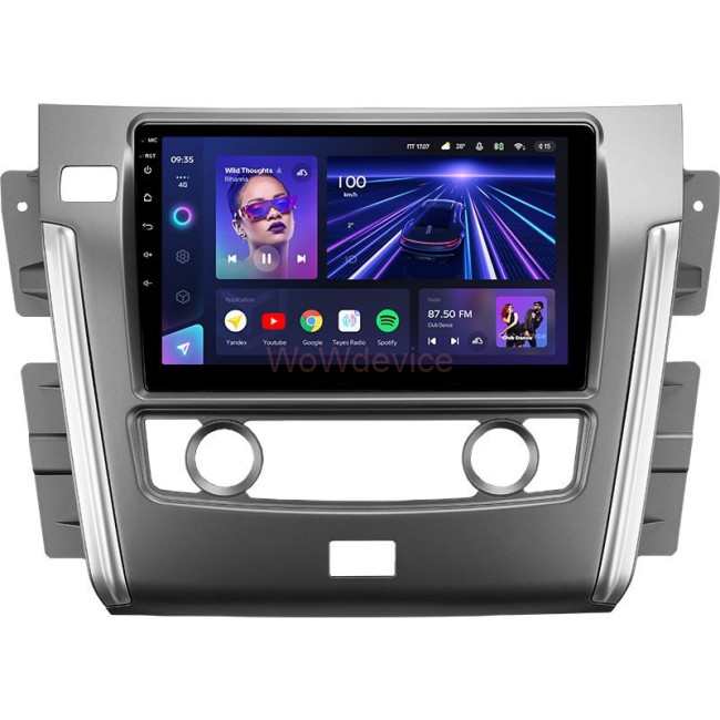 Штатная магнитола Teyes CC3 360 6/128 Nissan Patrol Y62 (2010-2020)