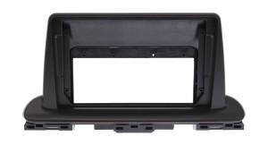 Рамка магнитолы 9.0" (цв.Черный) для KIA Cerato, Forte (BD), K3 2018+