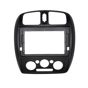 Рамка магнитолы 9.0" (цв.Черный) для MAZDA (323) 1998-2003; Protégé 1999-2003; Primacy 1999-2005 / HAIMA Freema 2011-2014 / FORD Laser 1998-2007 Кондиционер