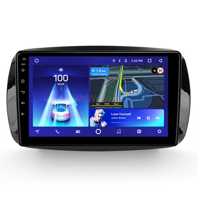 Установочный комплект Teyes для Mercedes Benz Smart Fortwo 3 C453 A453 W453 (2014-2020)