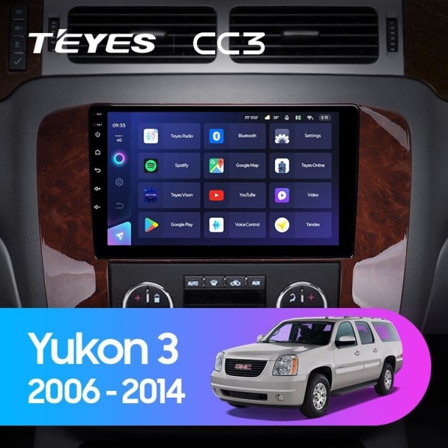 Штатная магнитола Teyes CC3 3/32 Chevrolet Tahoe (2006-2014)