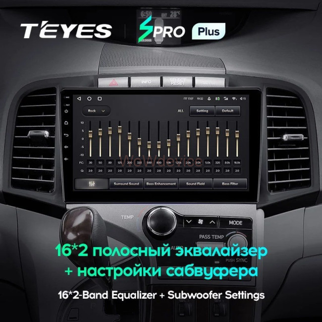 Штатная магнитола Teyes SPRO Plus 3/32 Toyota Venza 2008-2016