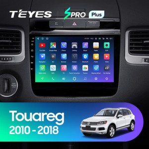 Штатная магнитола Teyes SPRO Plus 4/64 Volkswagen Touareg FL NF (2010-2018) Тип A