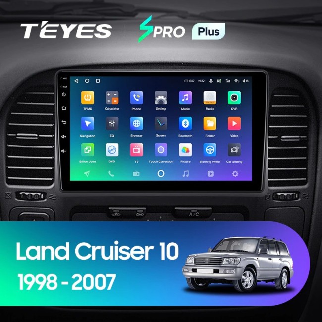 Штатная магнитола Teyes SPRO Plus 3/32 Toyota Land Cruiser 10 J100 100 (1998-2007)