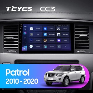 Штатная магнитола Teyes CC3 360 6/128 Nissan Patrol Y62 (2010-2020) 9" дюймов