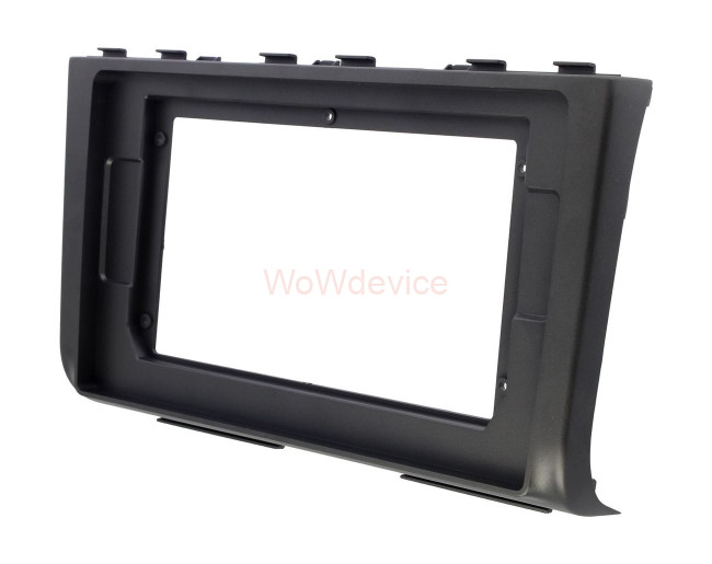 Рамка магнитолы 10.2" (цв.темно-серый) для HYUNDAI Creta 2020+; iX-25 2019+ Левый руль