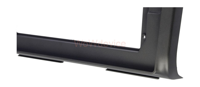 Рамка магнитолы 10.2" (цв.темно-серый) для HYUNDAI Creta 2020+; iX-25 2019+ Левый руль