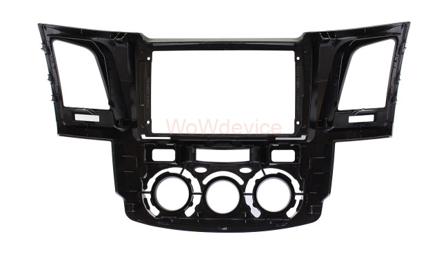 Рамка магнитолы 9.0" (цв.Глянцевый Черный) для TOYOTA Hilux, Fortuner, SW4 2008-2015 Рамка магнитолы 9.0" (цв.Глянцевый Черный) для TOYOTA Hilux, Fortuner, SW4 2008-2015